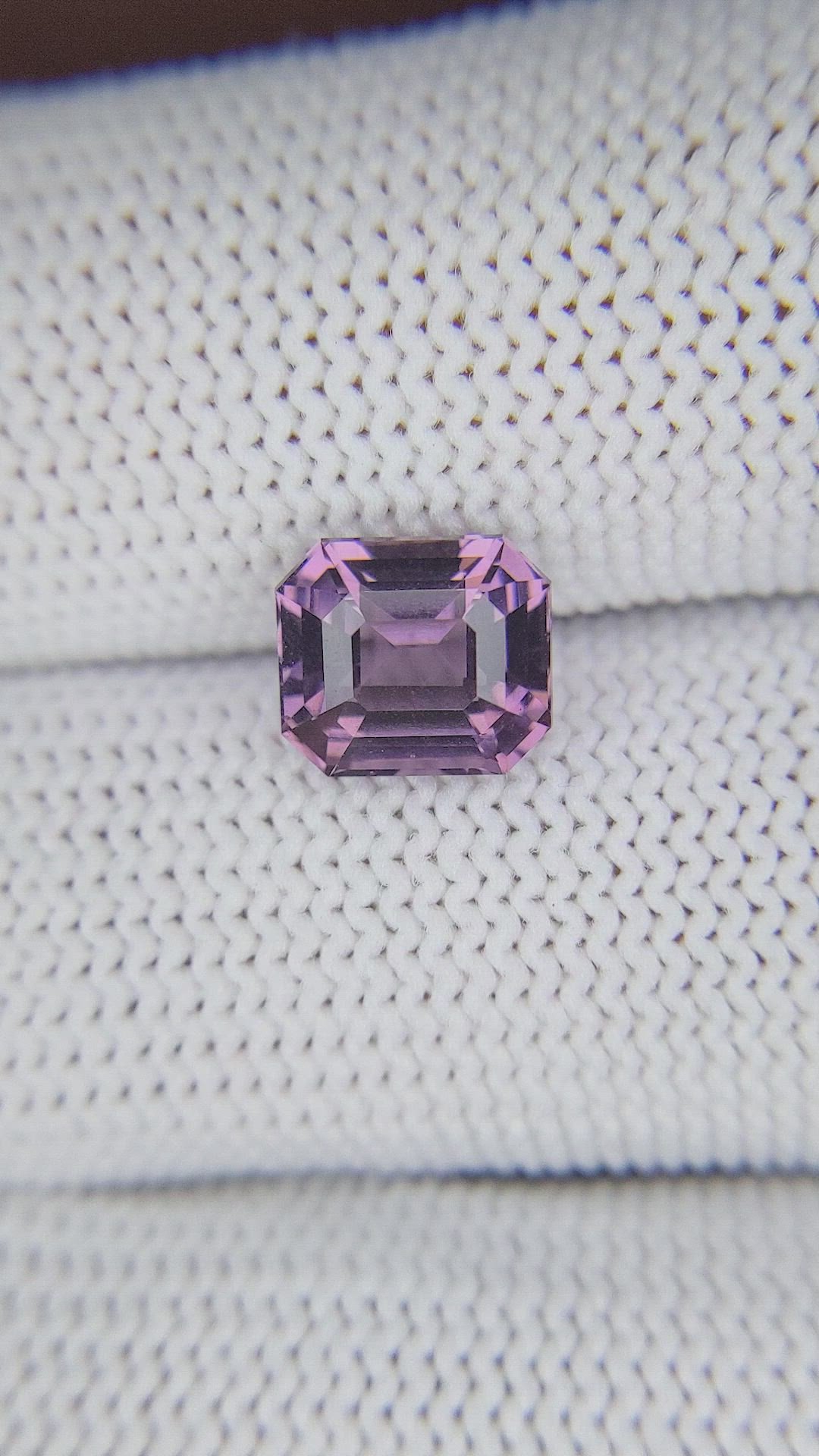 2.61 Ct. Purple Spinel from Tanzania Size Video