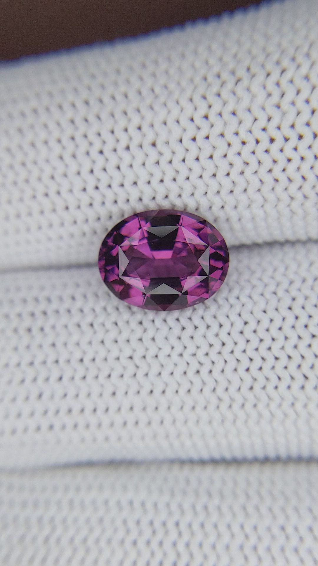 3.02 Ct. Pinkish Purple Spinel from Tanzania Size Video
