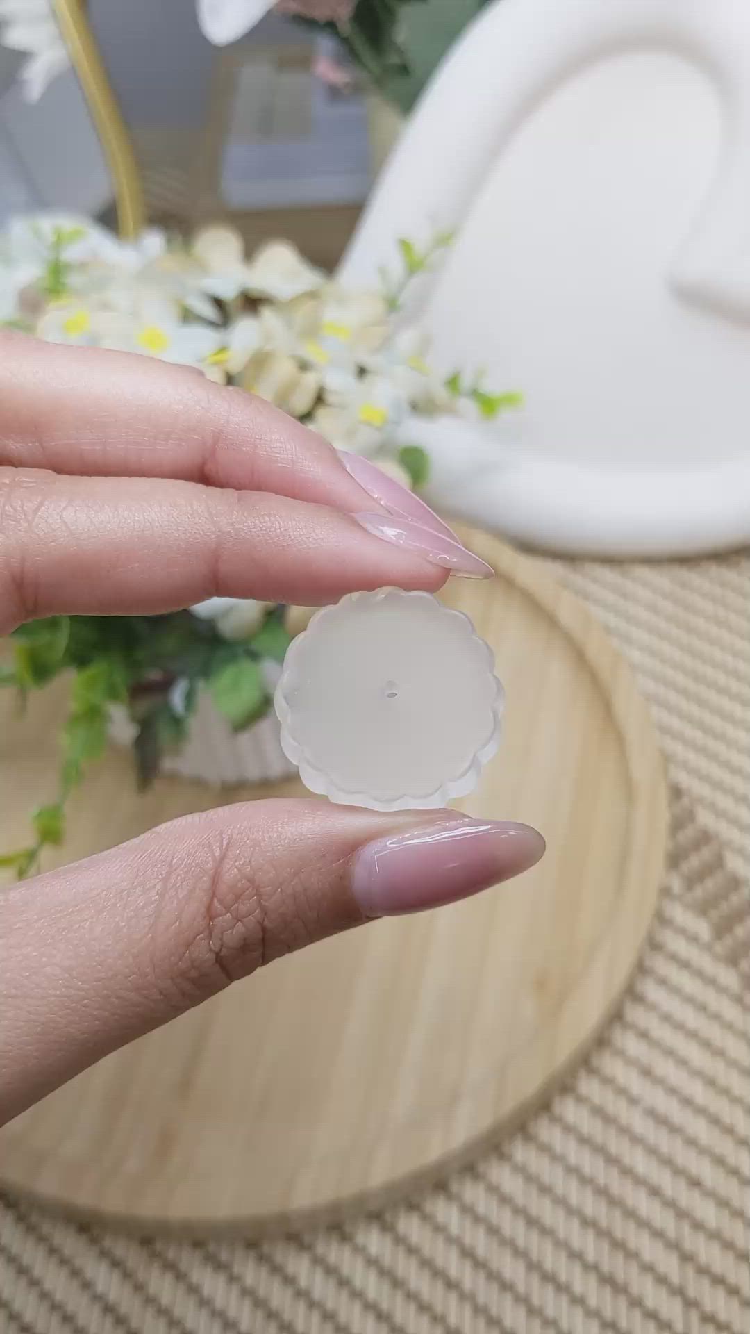 55.84 Ct. White Quartz from Madagascar Size Video