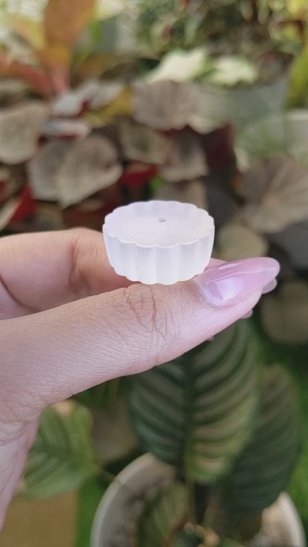 55.84 Ct. White Quartz from Madagascar Size Video
