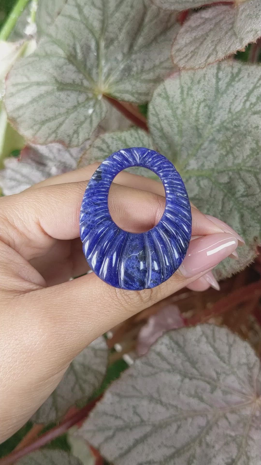 49.69 Ct. Lapis from Afghanistan Size Video