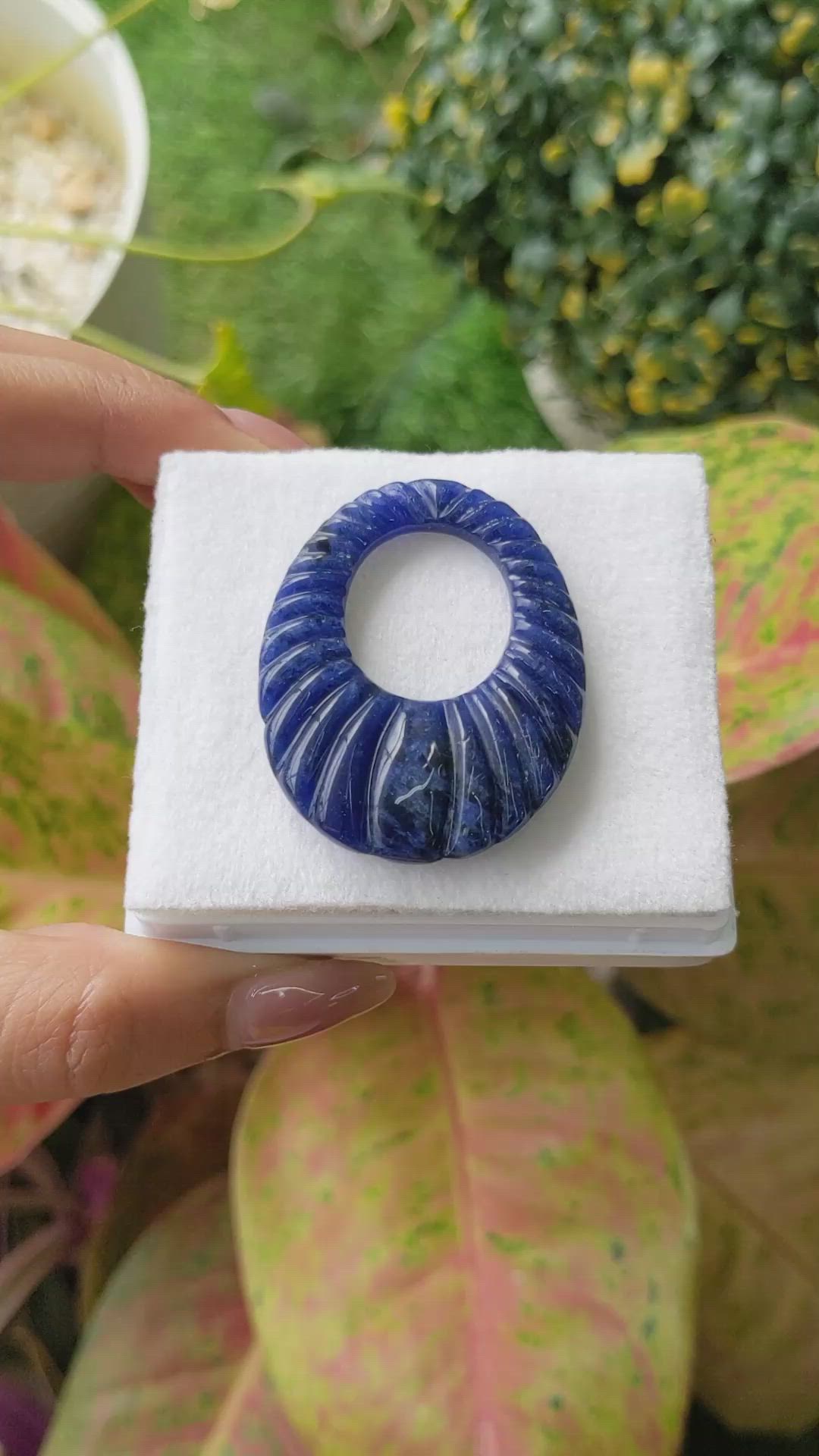 49.69 Ct. Lapis from Afghanistan Size Video