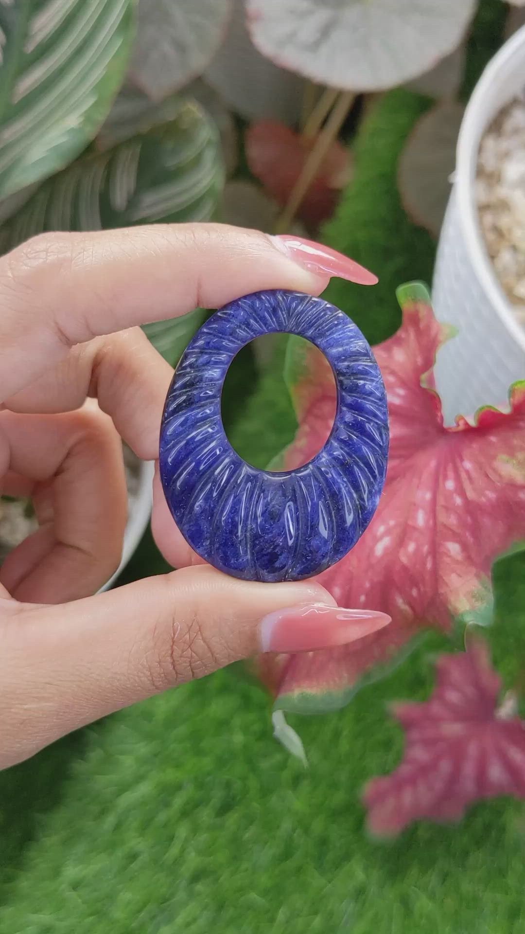 55.48 Ct. Lapis from Afghanistan Size Video