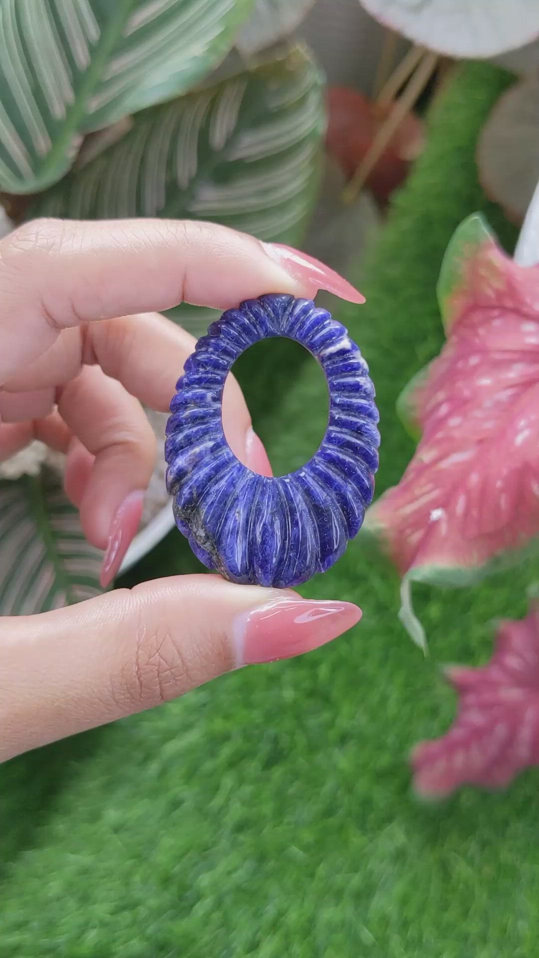 45.59 Ct. Lapis from Afghanistan Size Video