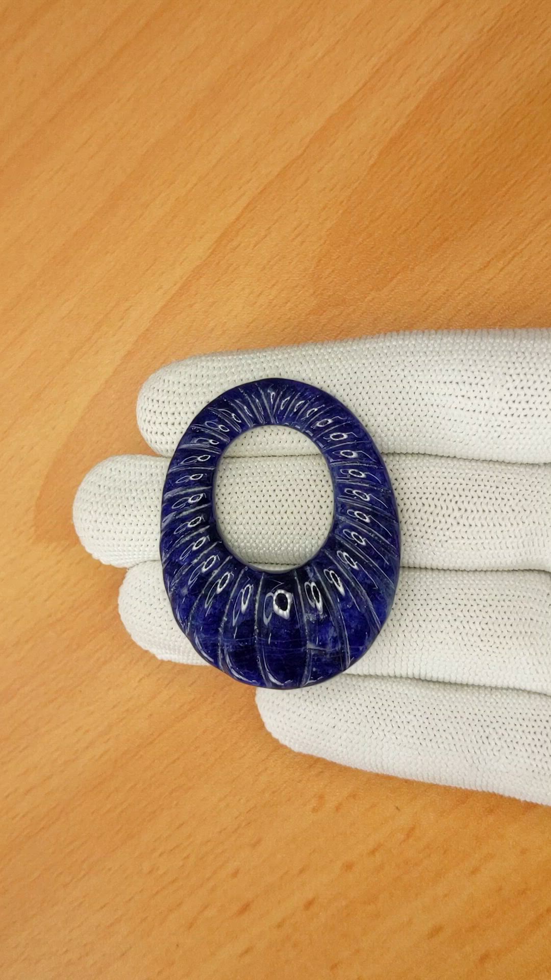 49.94 Ct. Lapis from Afghanistan Size Video