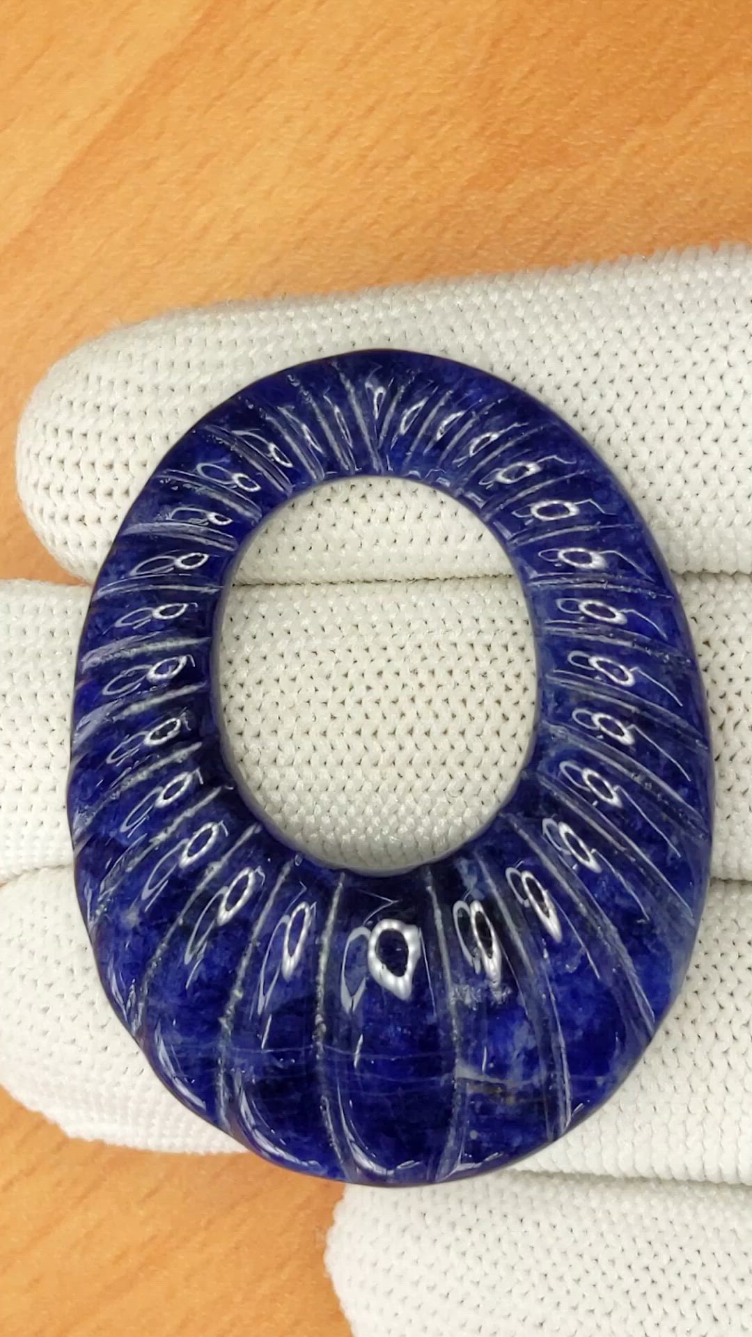 49.94 Ct. Lapis from Afghanistan Size Video