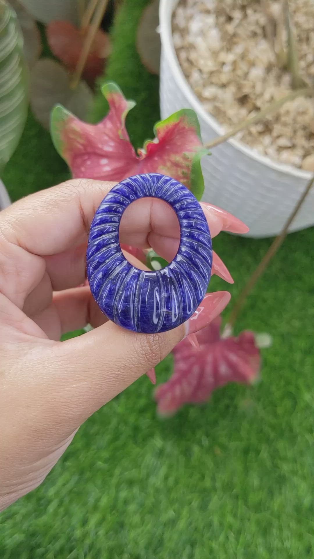 49.94 Ct. Lapis from Afghanistan Size Video