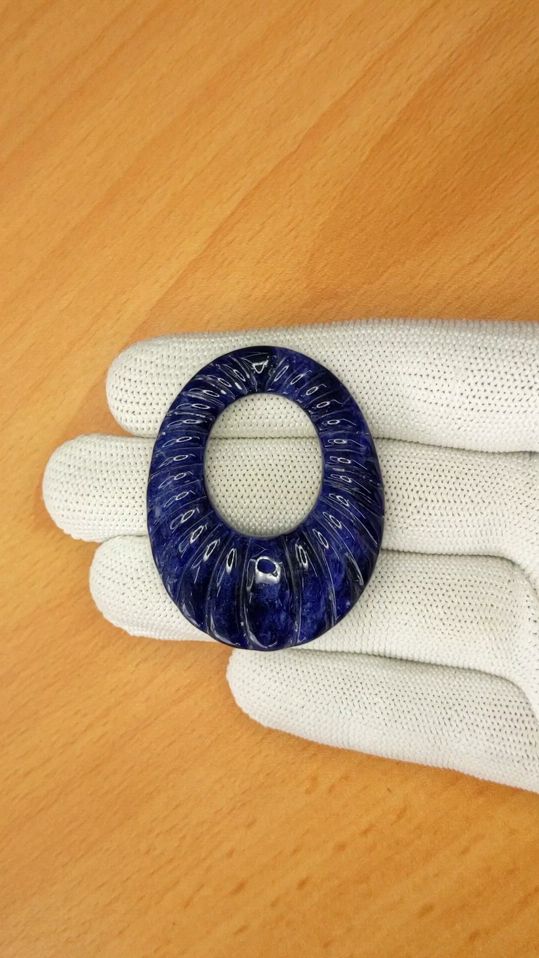 53.98 Ct. Lapis from Afghanistan Size Video