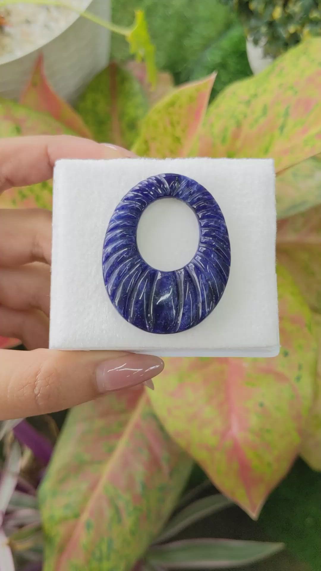 53.98 Ct. Lapis from Afghanistan Size Video