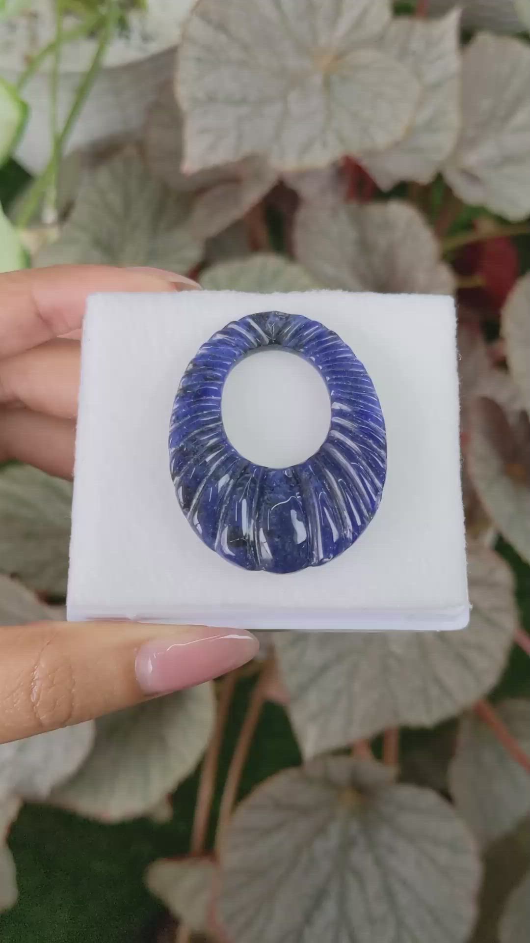 46.94 Ct. Lapis from Afghanistan Size Video