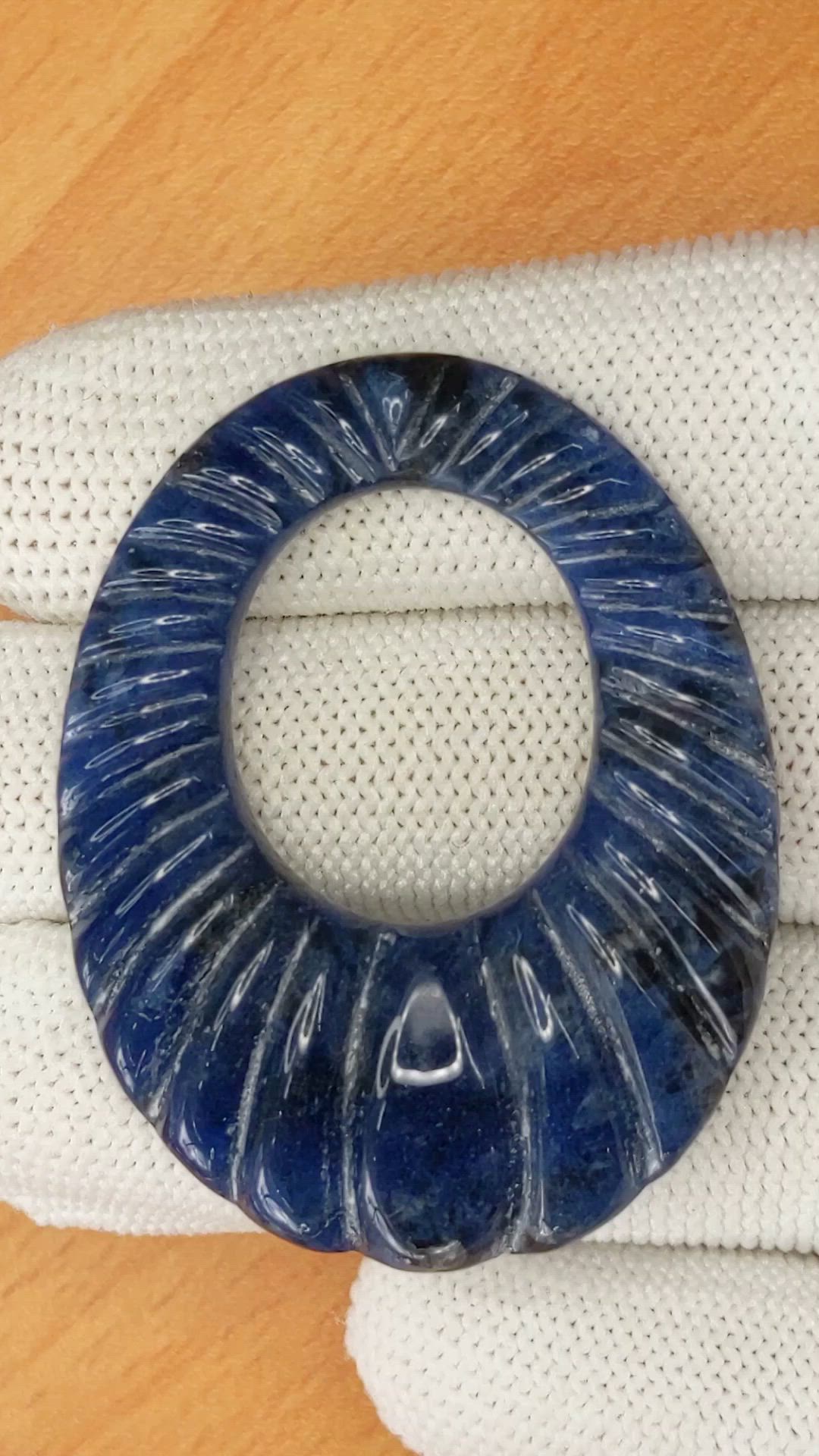 46.94 Ct. Lapis from Afghanistan Size Video
