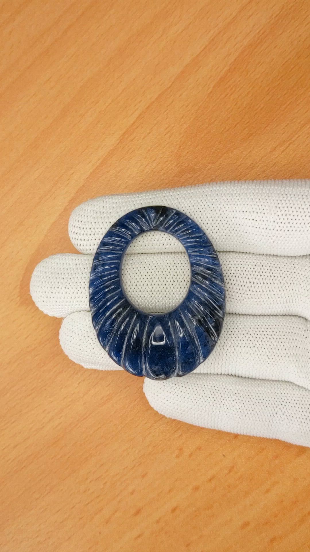 46.94 Ct. Lapis from Afghanistan Size Video