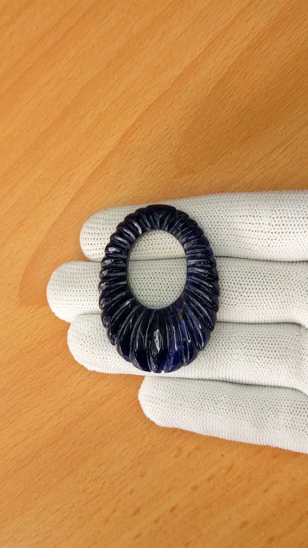 48.86 Ct. Lapis from Afghanistan Size Video