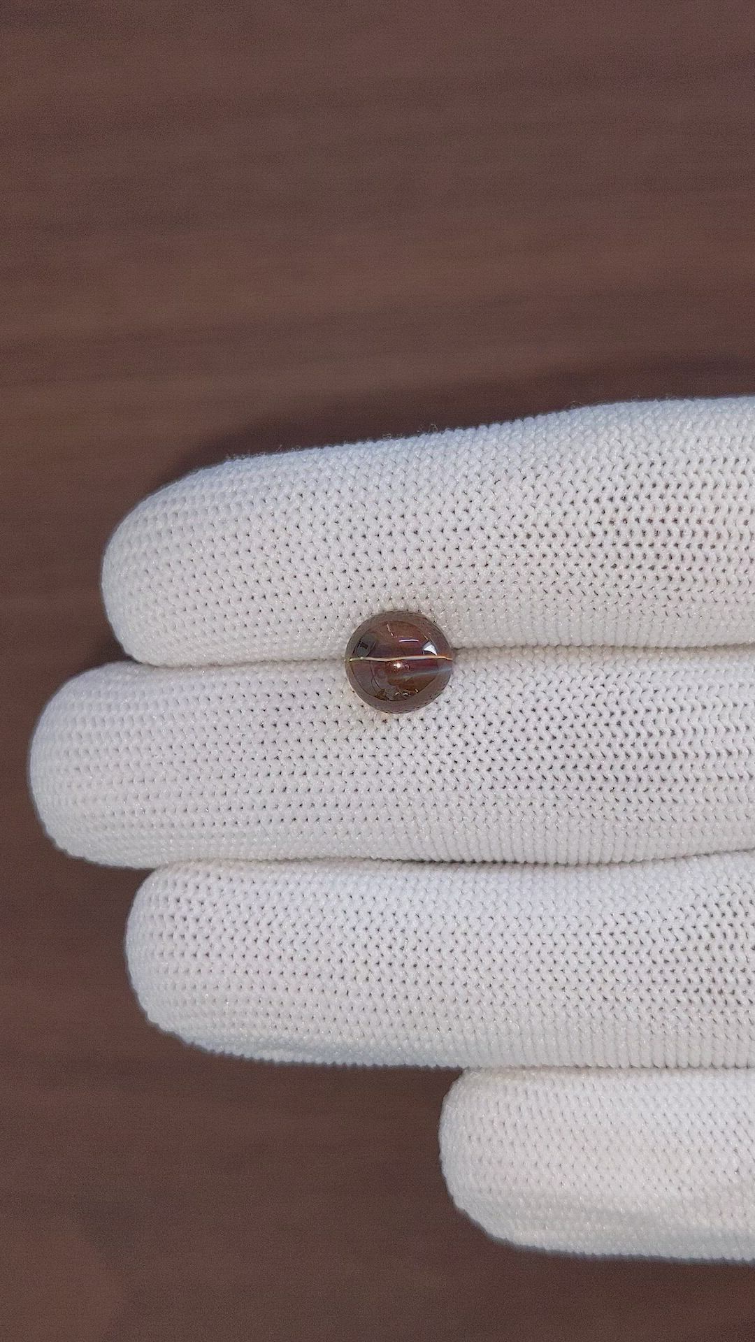 4.02 Ct. Cabochon Alexandrite from Tanzania Size Video