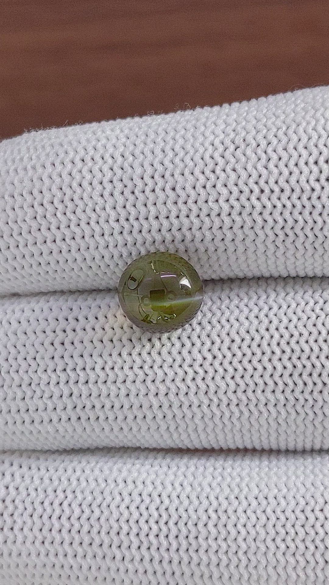 4.02 Ct. Cabochon Alexandrite from Tanzania Size Video