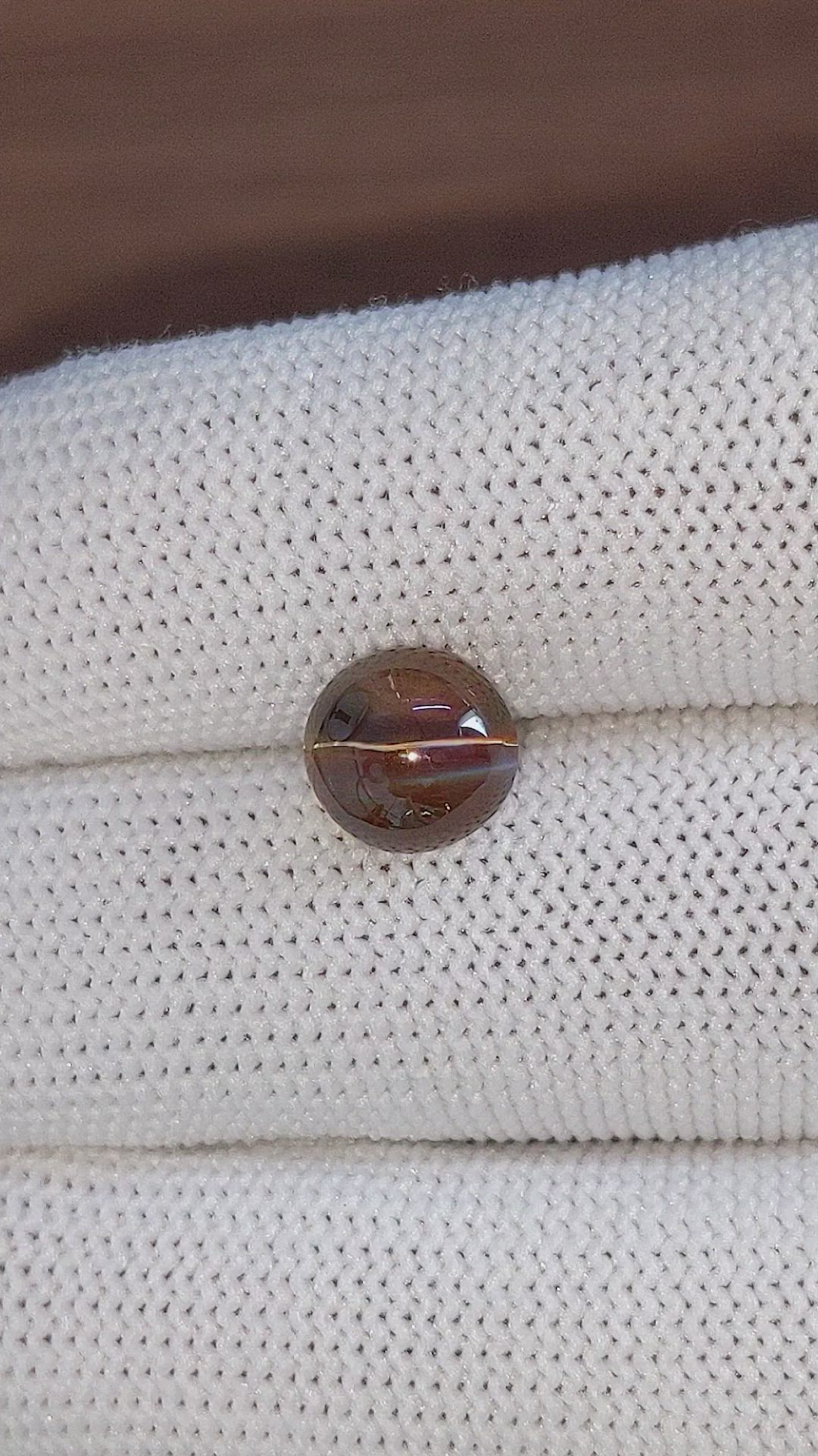 4.02 Ct. Cabochon Alexandrite from Tanzania Size Video