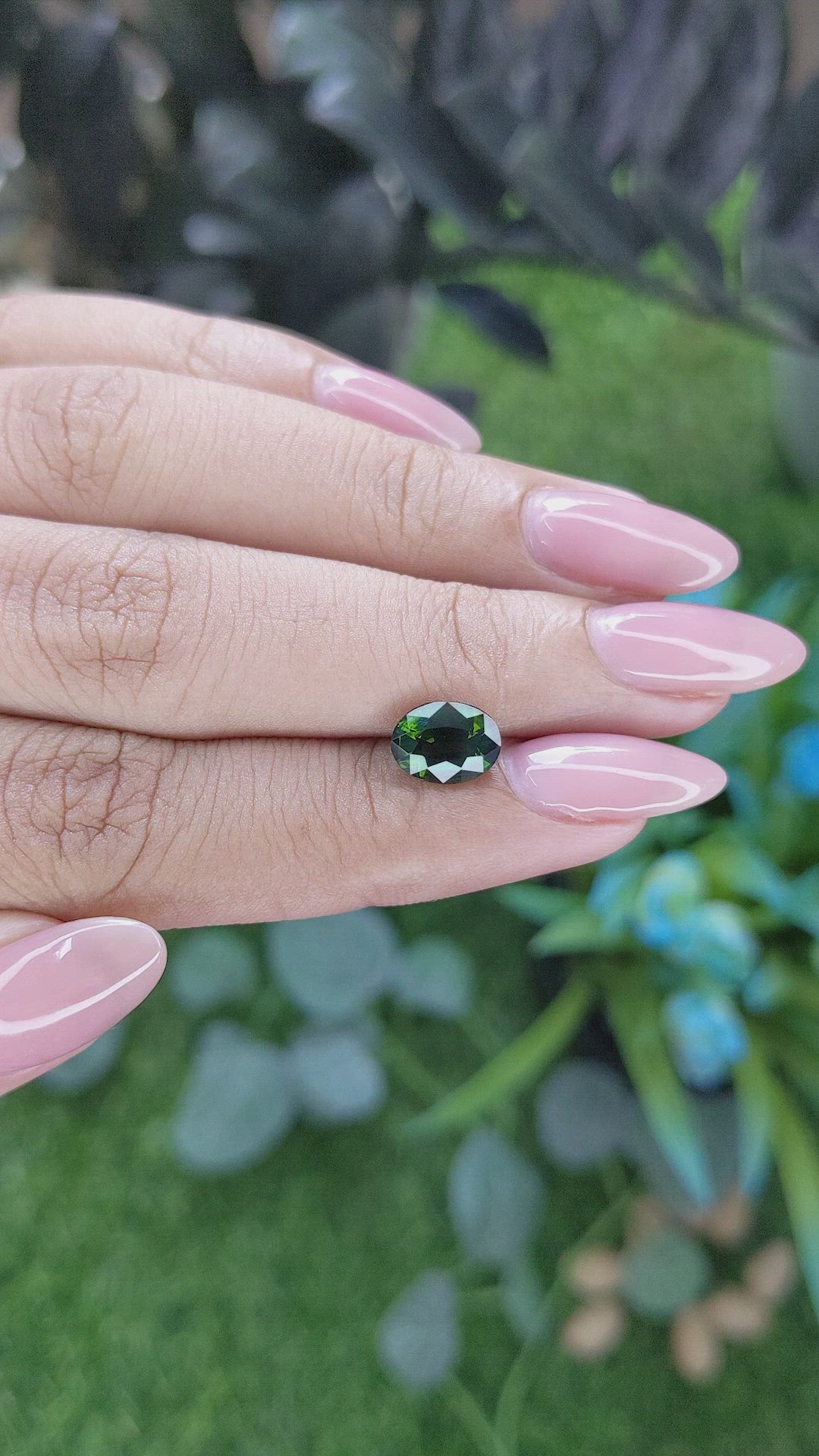1.62 Ct. Green Tourmaline from Tanzania Size Video