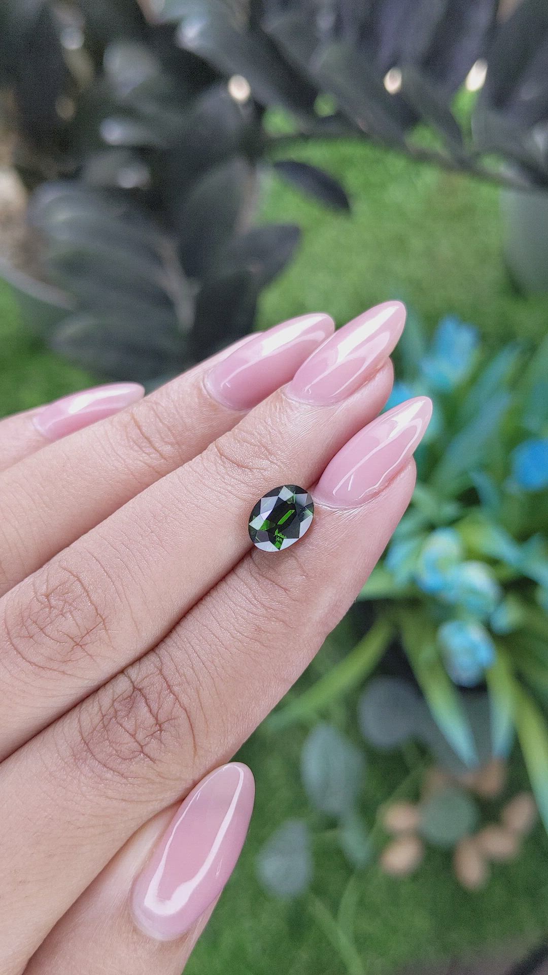 1.62 Ct. Green Tourmaline from Tanzania Size Video