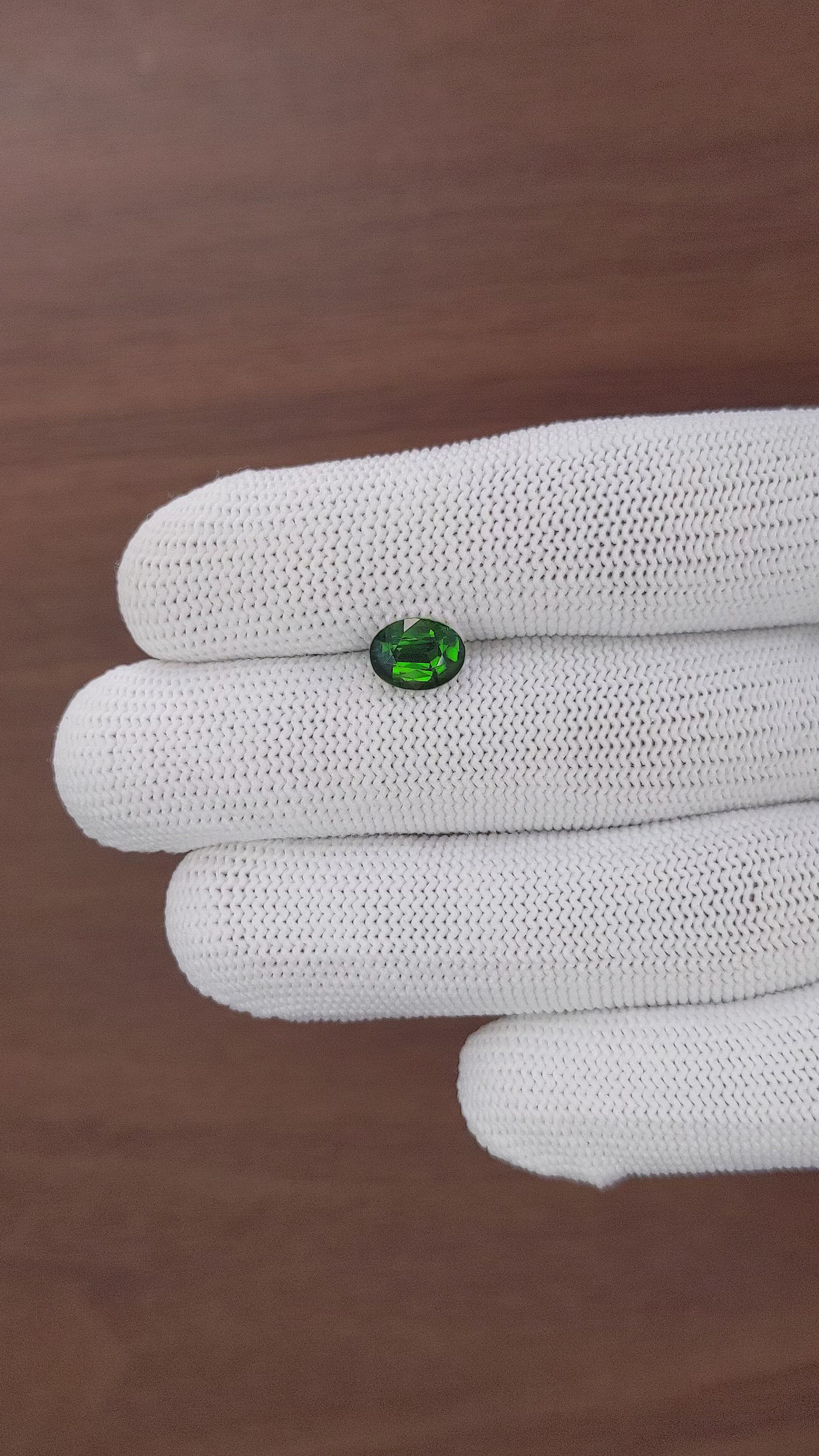 1.62 Ct. Green Tourmaline from Tanzania Size Video