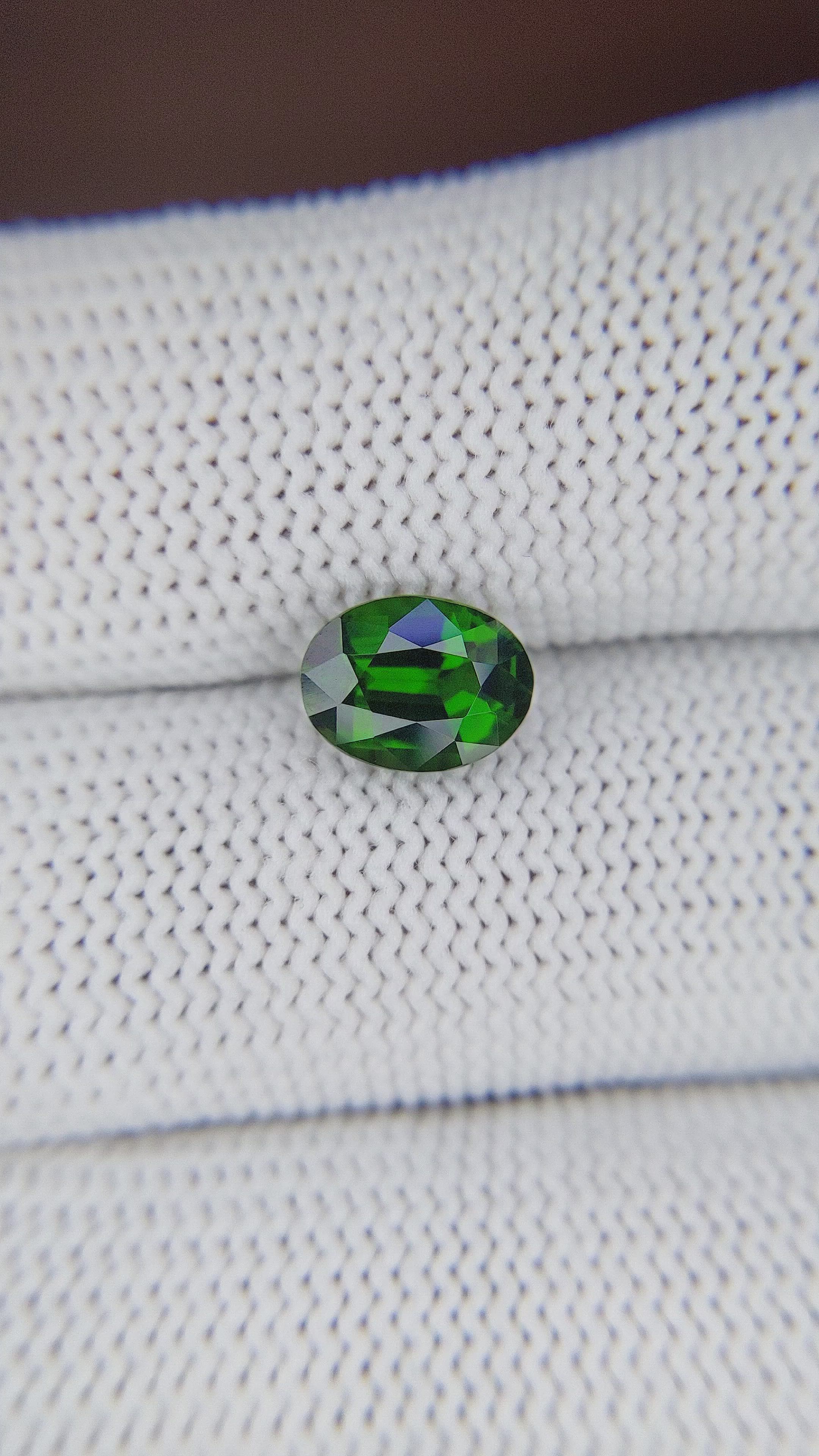 1.62 Ct. Green Tourmaline from Tanzania Size Video