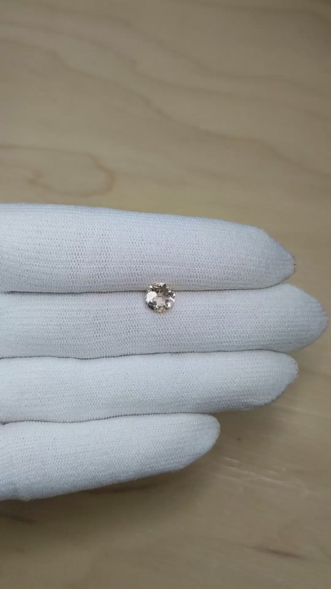 1.20 Ct. Peach Morganite Size Video