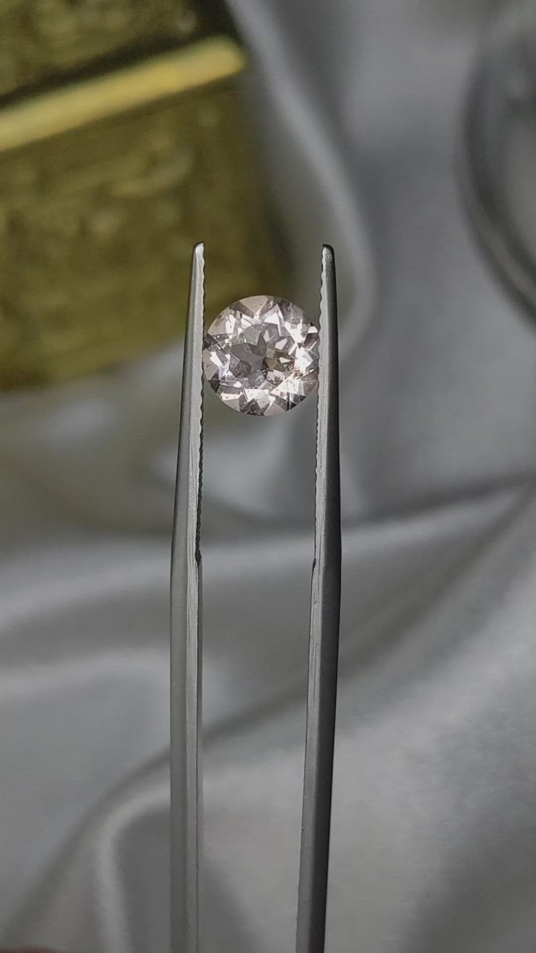 1.20 Ct. Peach Morganite Size Video
