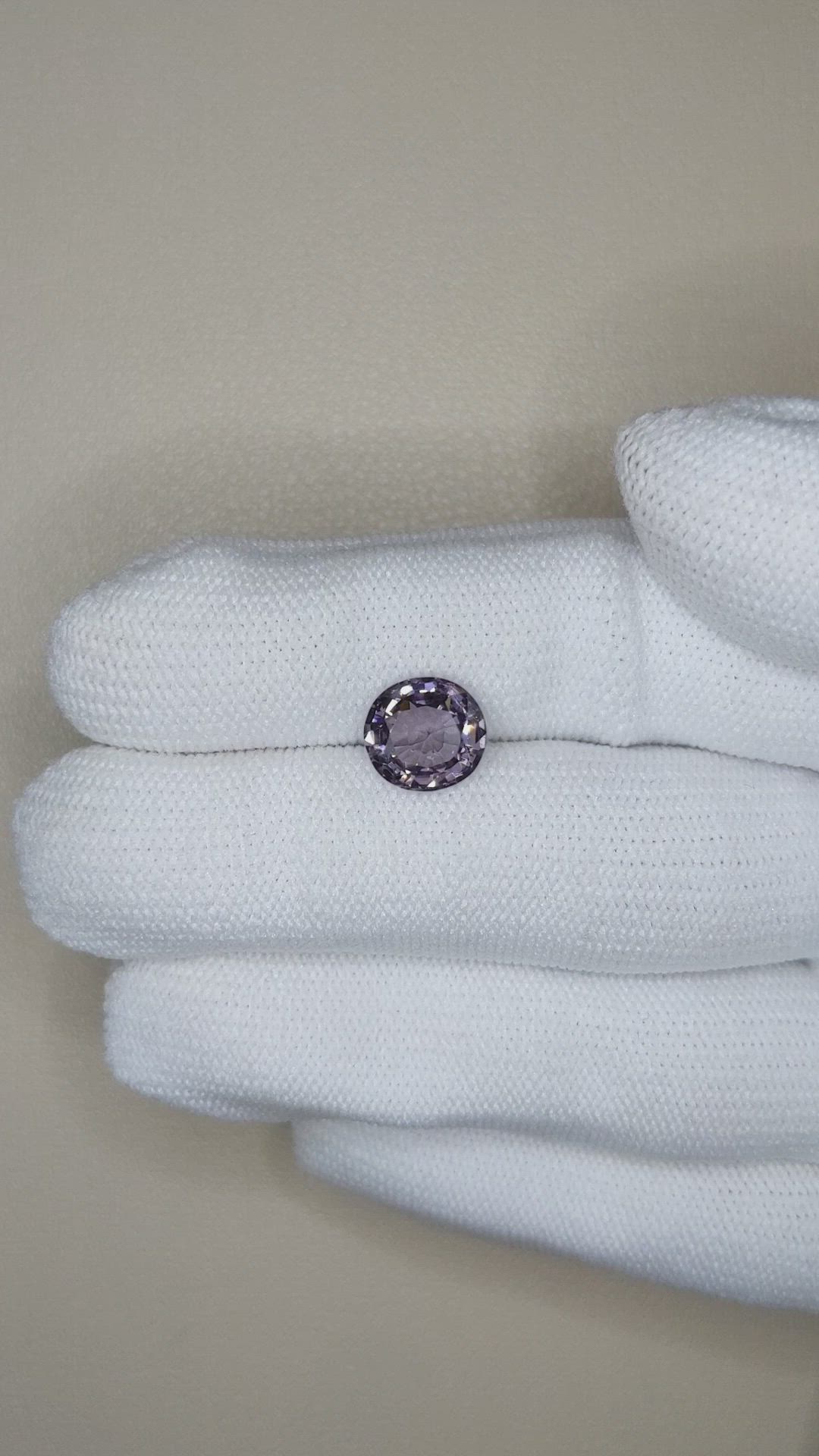 2.34 Ct. Purple Spinel from Burma (Myanmar) Size Video