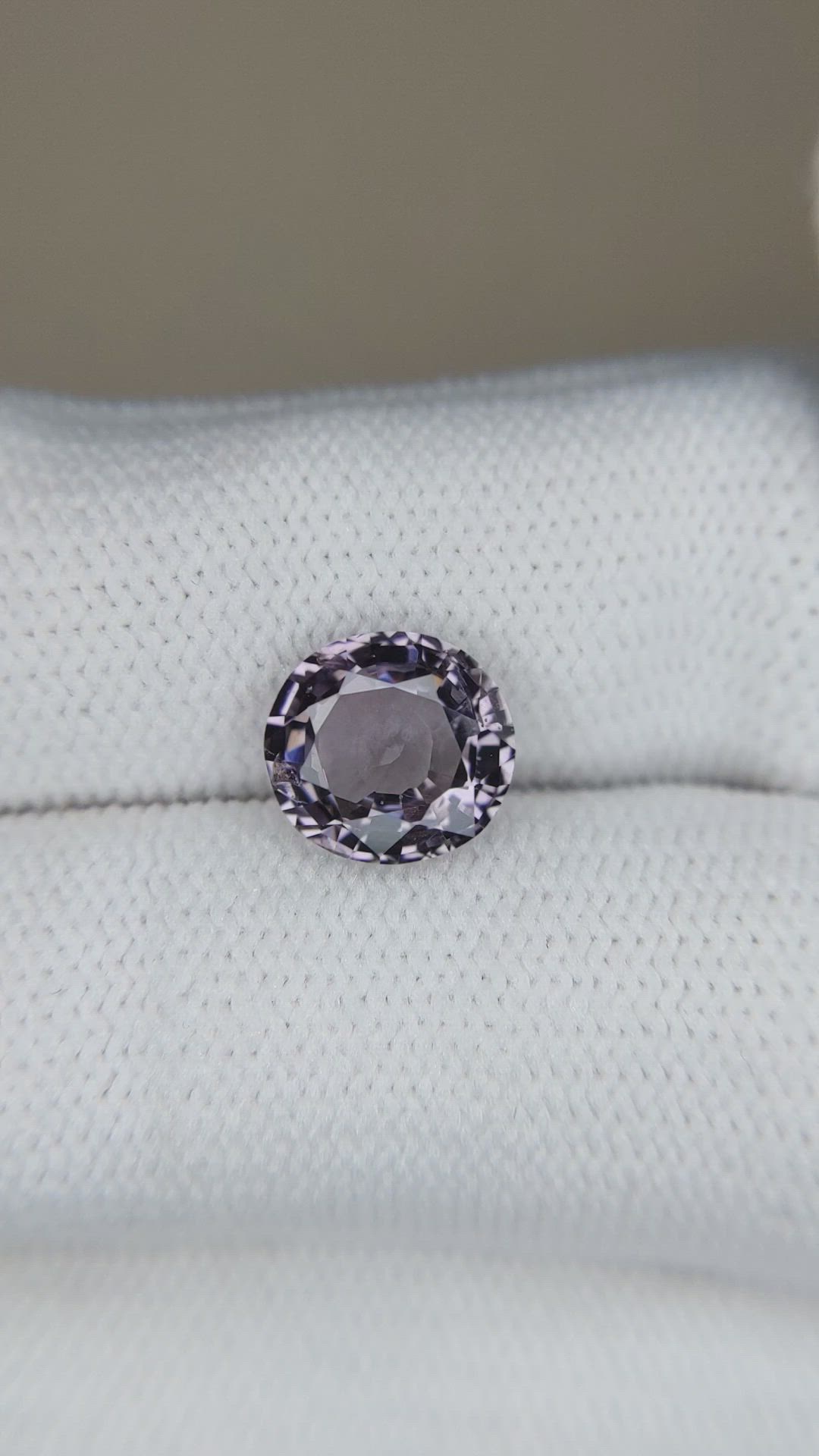 2.34 Ct. Purple Spinel from Burma (Myanmar) Size Video