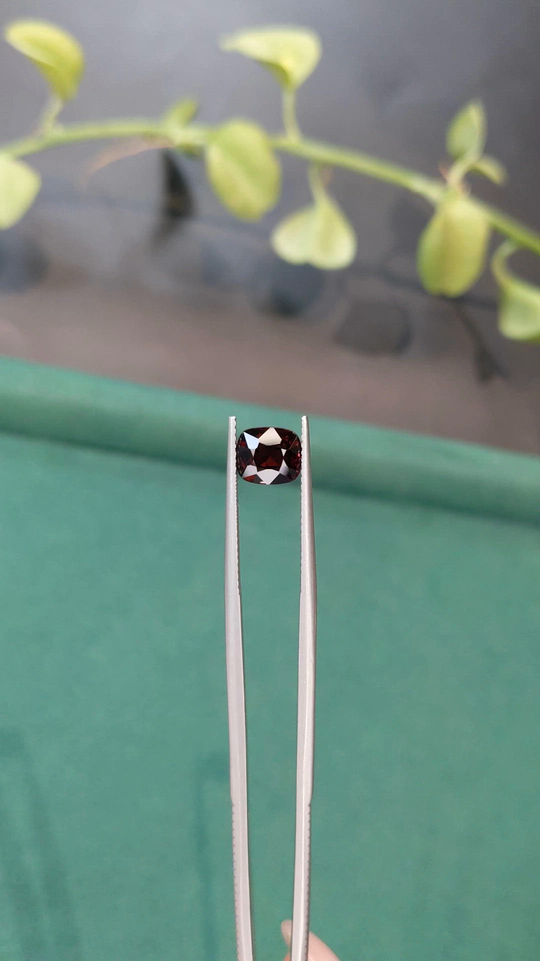 2.10 Ct. Red Spinel from Burma (Myanmar) Size Video