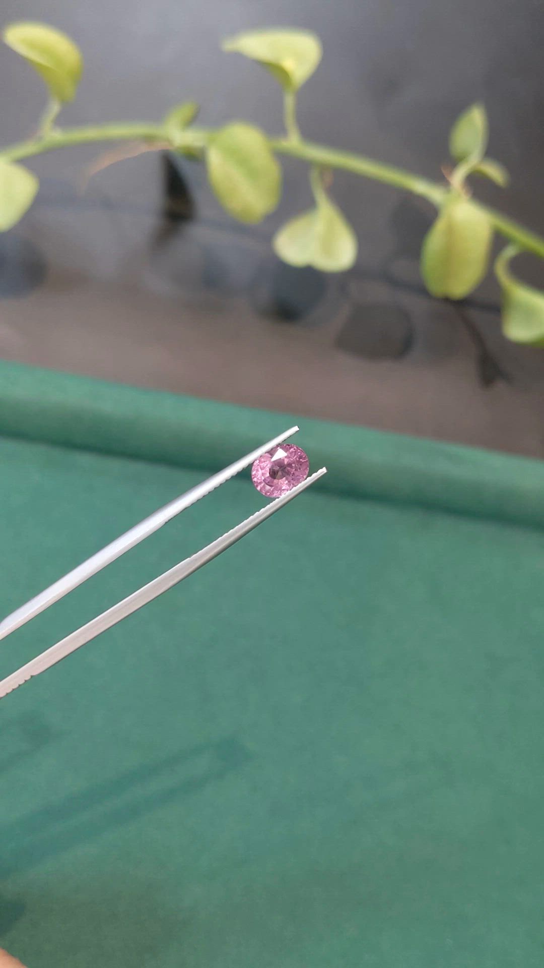 1.37 Ct. Pink Spinel from Tanzania Size Video