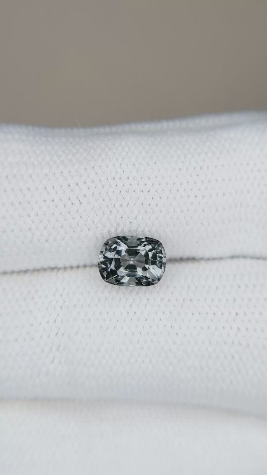 1.50 Ct. Grey Spinel from Burma (Myanmar) Size Video