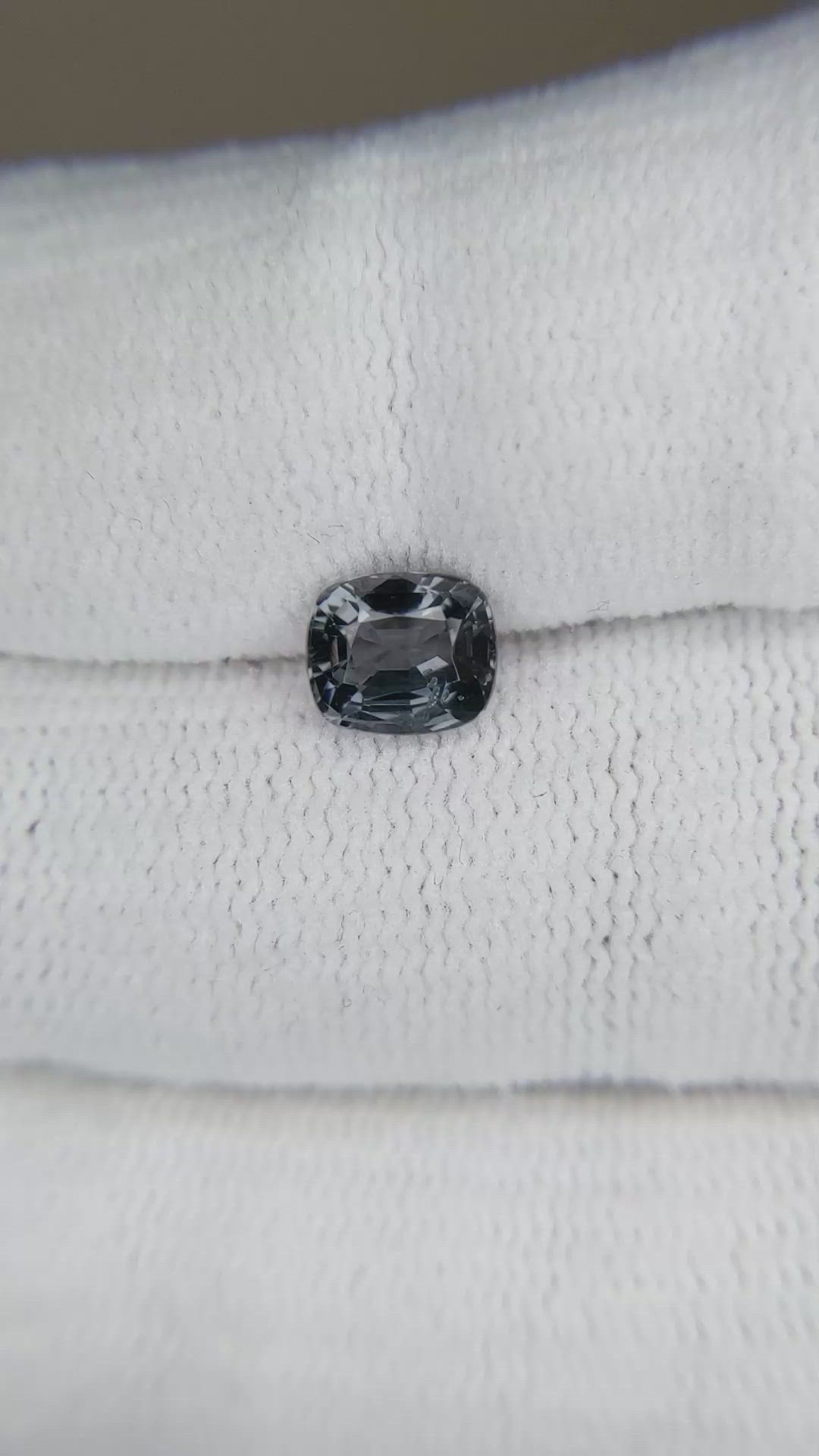1.15 Ct. Grey Spinel from Burma (Myanmar) Size Video