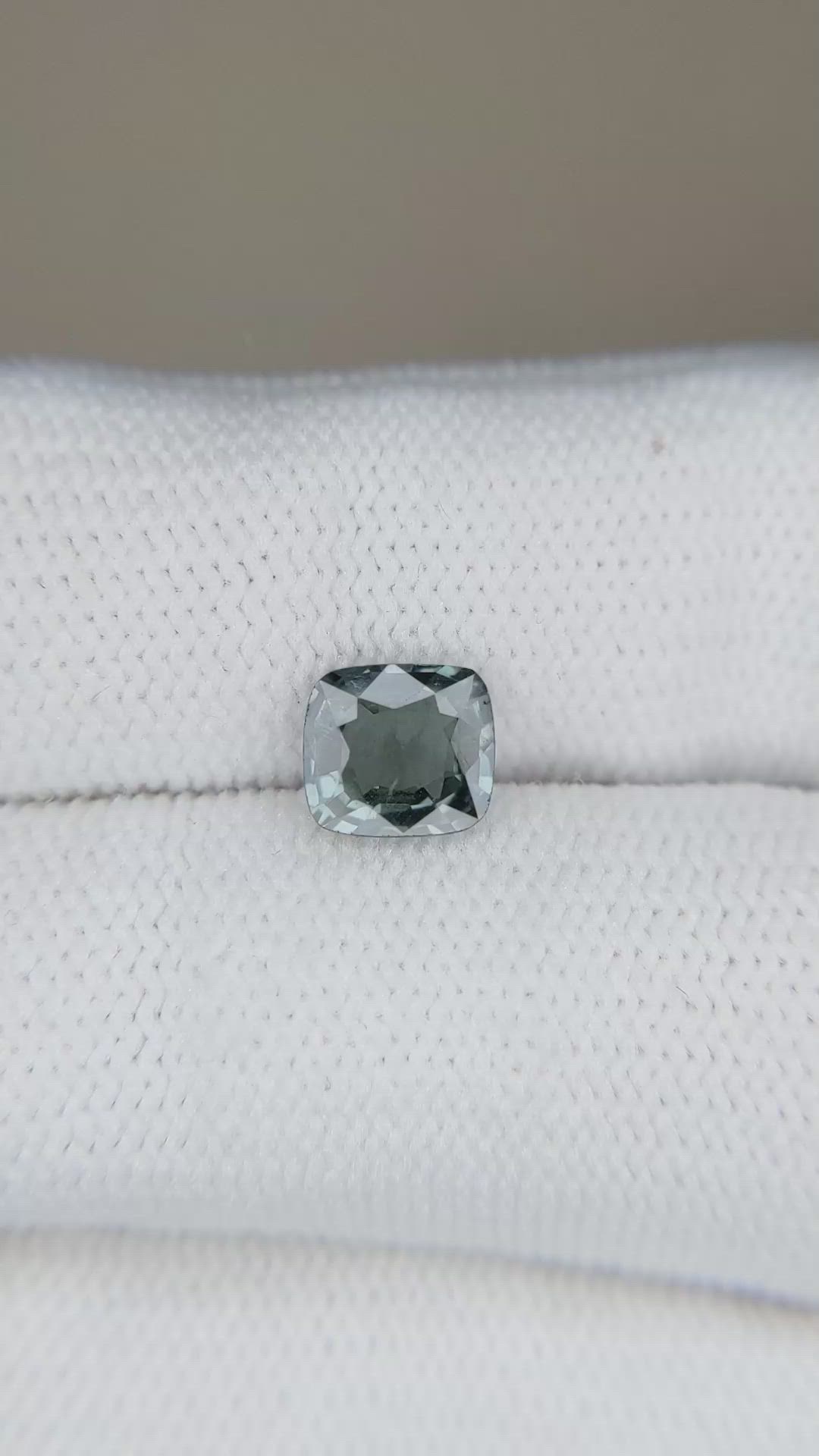 1.15 Ct. Bluish Grey Spinel from Burma (Myanmar) Size Video