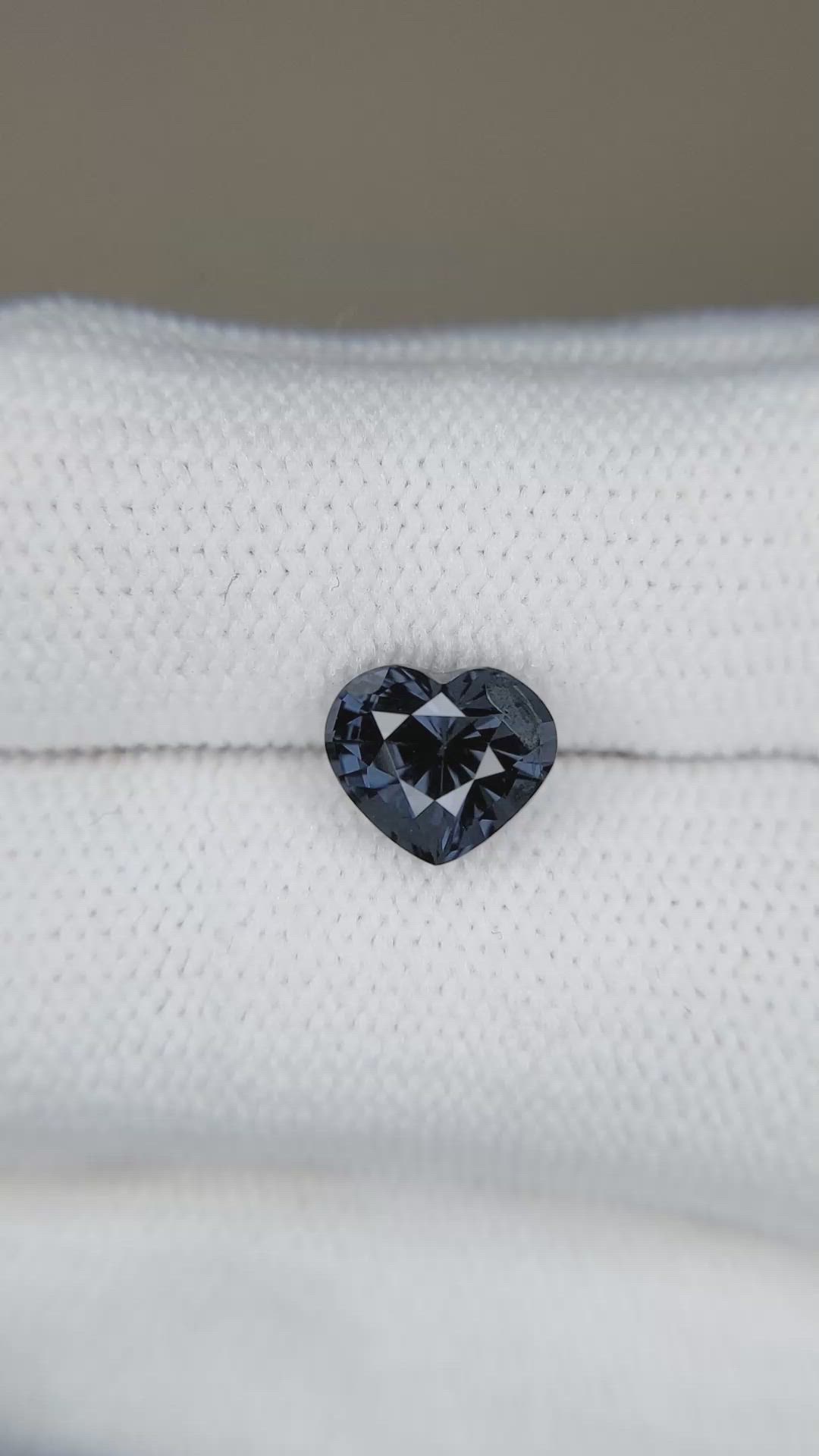 2.03 Ct. Blue Cobalt Spinel from Tanzania Size Video