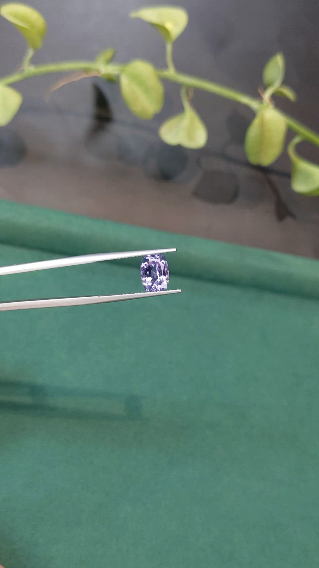 2.31 Ct. Blue Tanzanite from Tanzania Size Video