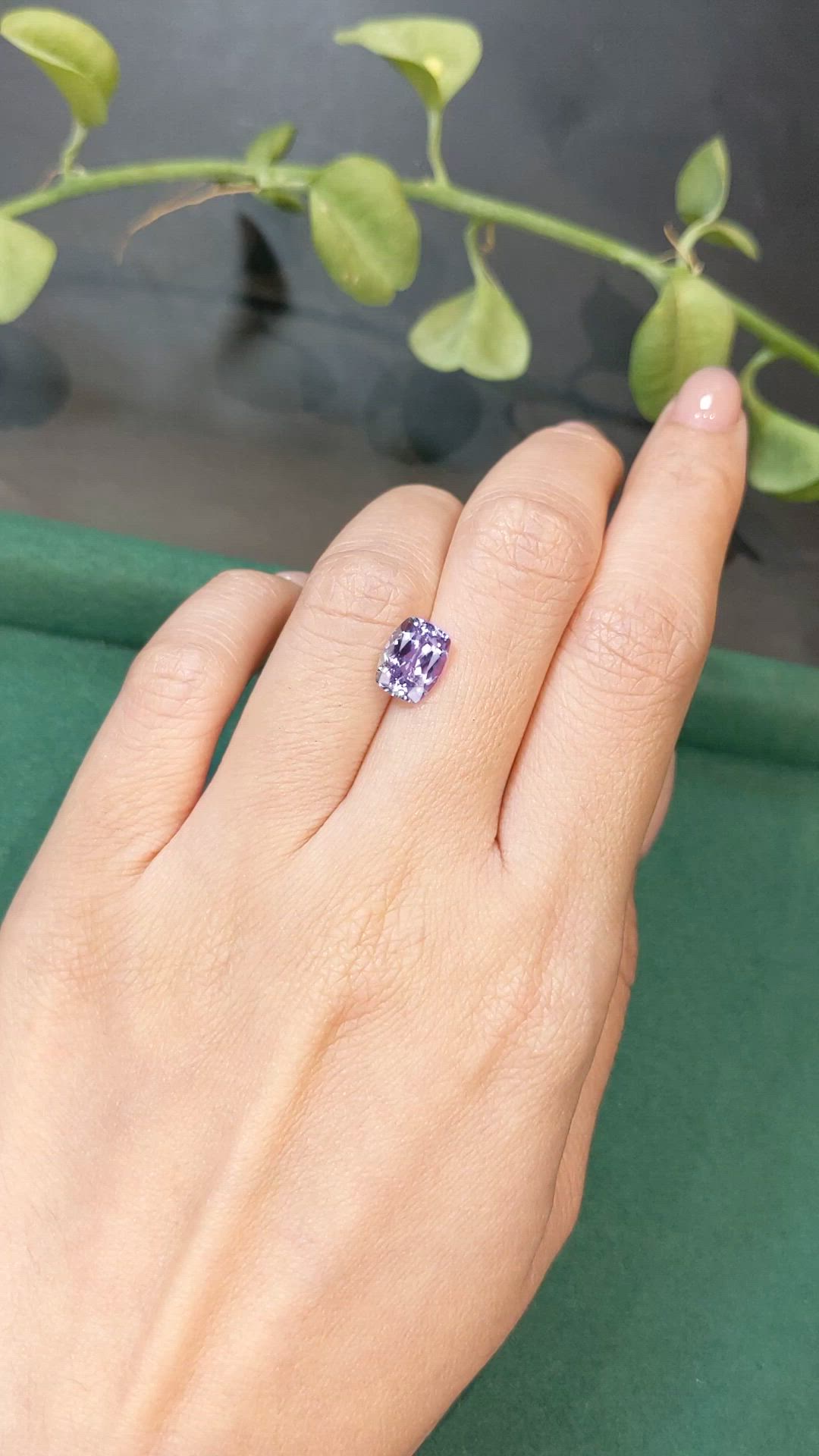 2.31 Ct. Blue Tanzanite from Tanzania Size Video