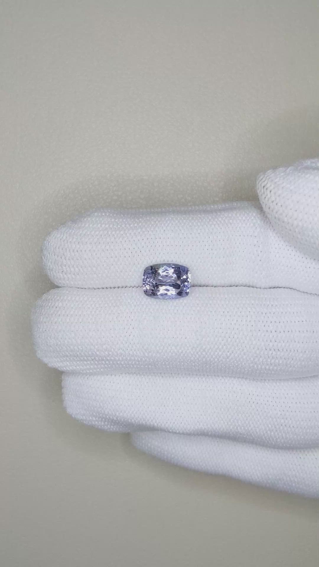 2.31 Ct. Blue Tanzanite from Tanzania Size Video