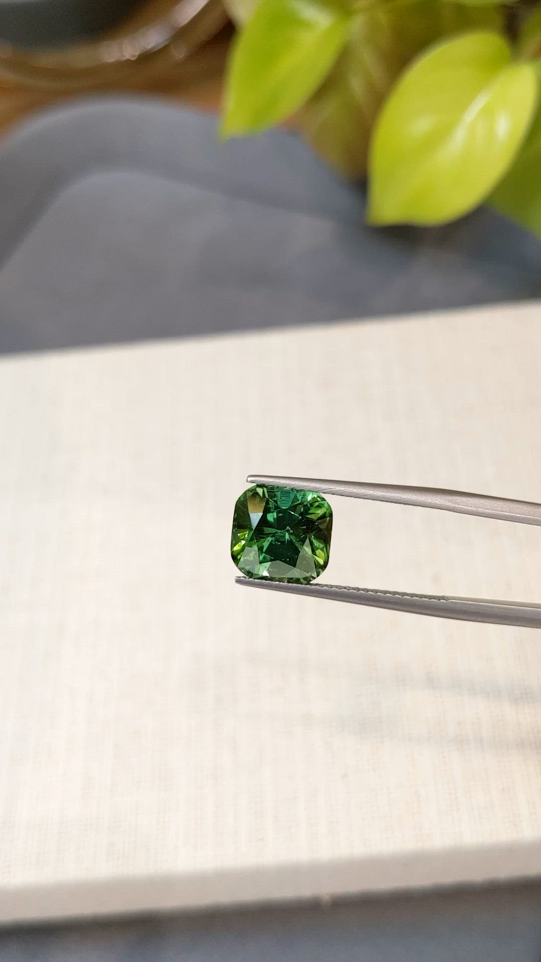 4.75 Ct. Green Tourmaline from Afghanistan Size Video