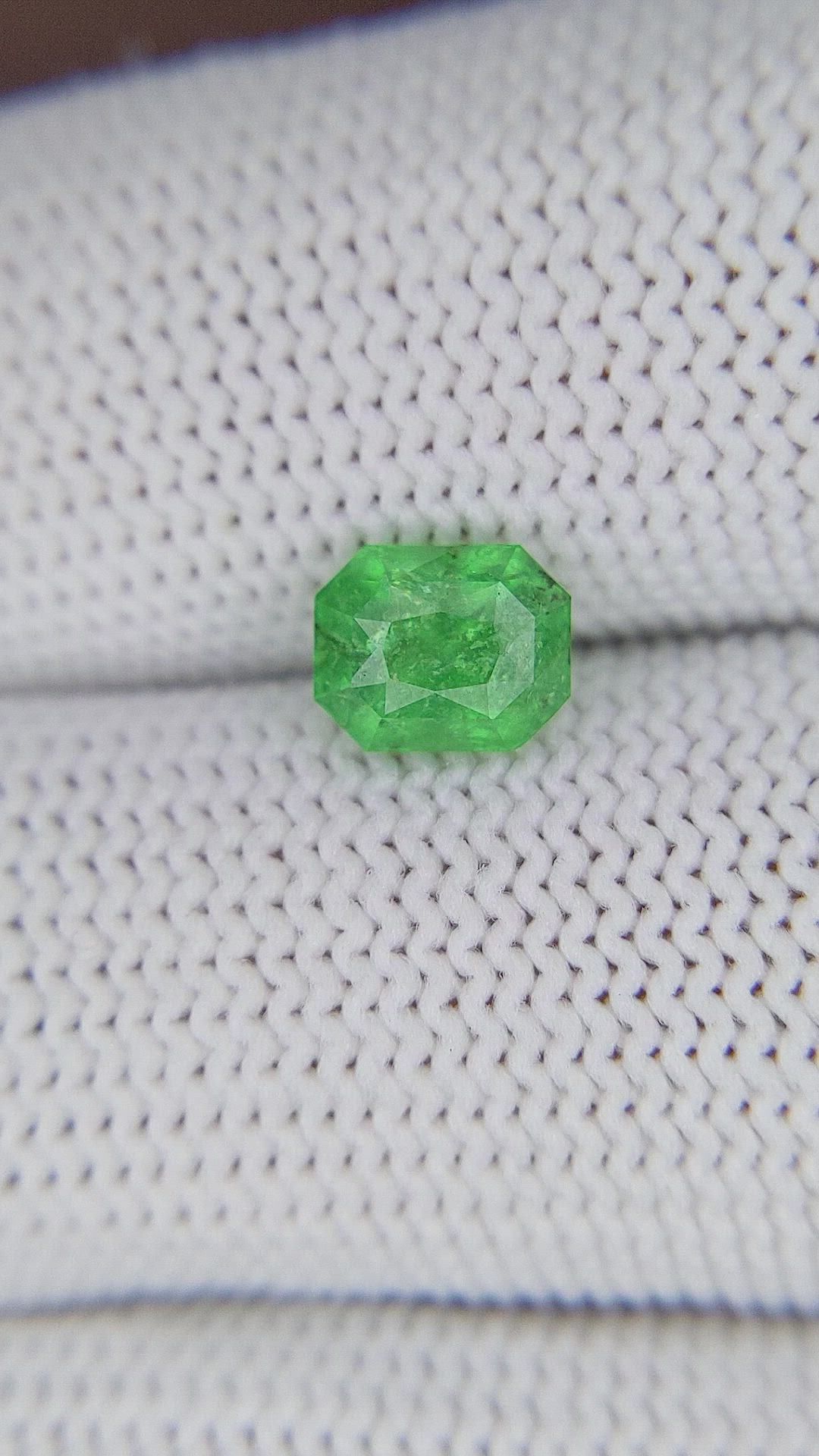 1.42 Ct. Tsavorite Garnet from Tanzania Size Video