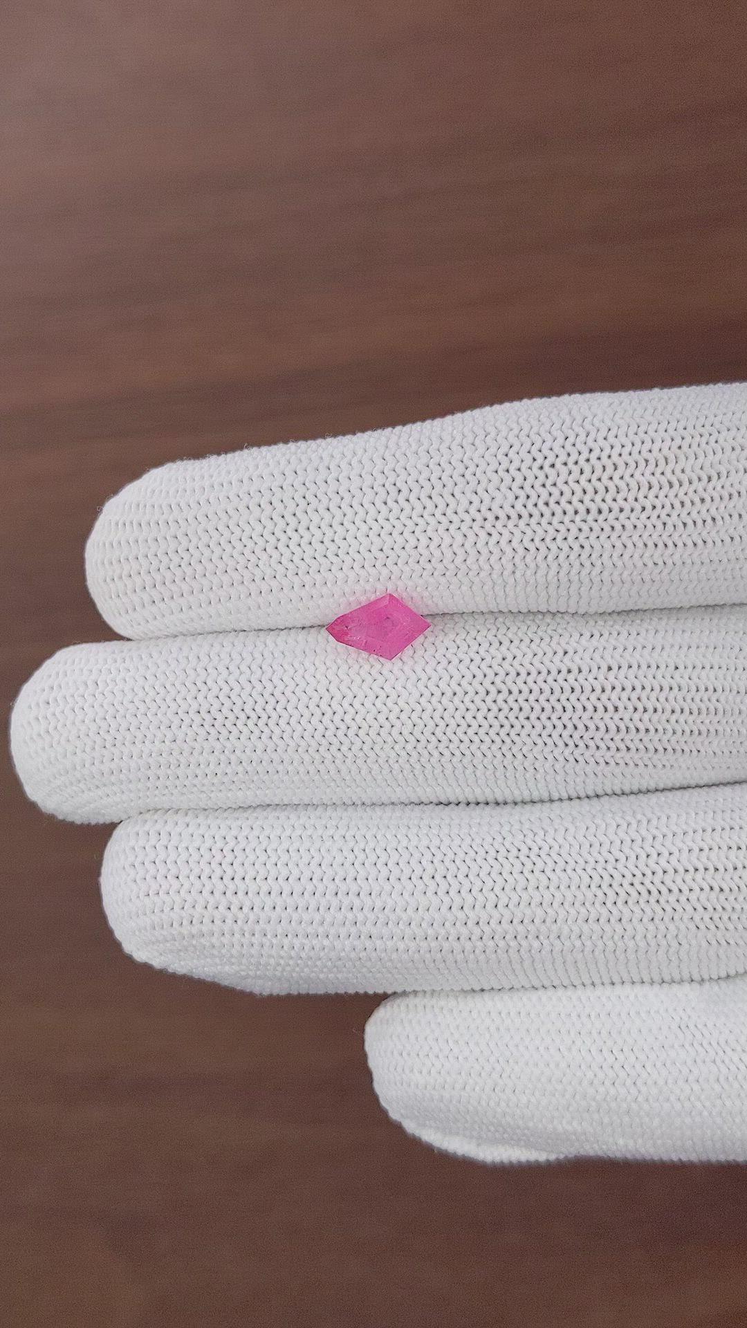 1.00 Ct. Pink Spinel from Tanzania Size Video