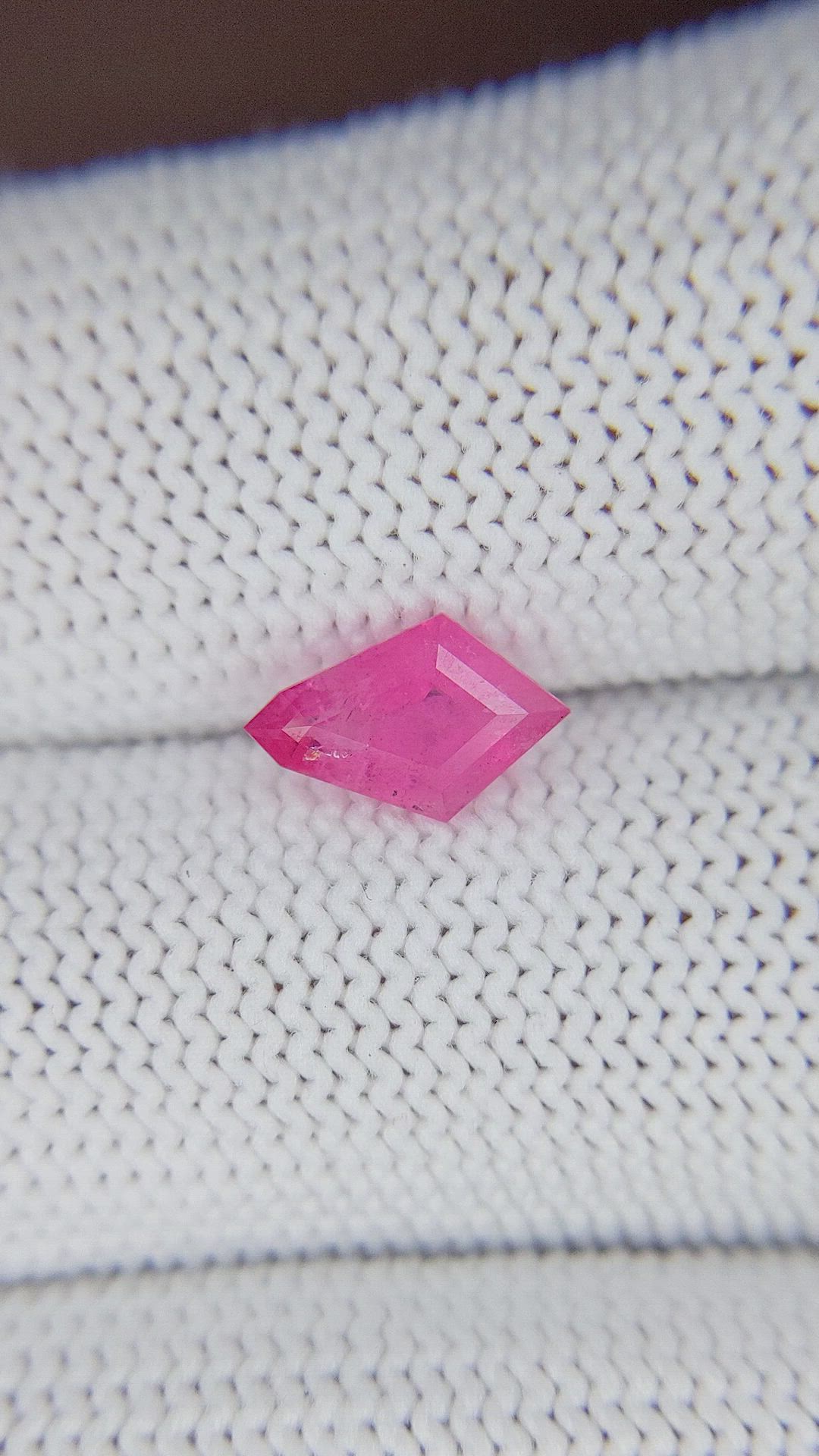 1.00 Ct. Pink Spinel from Tanzania Size Video
