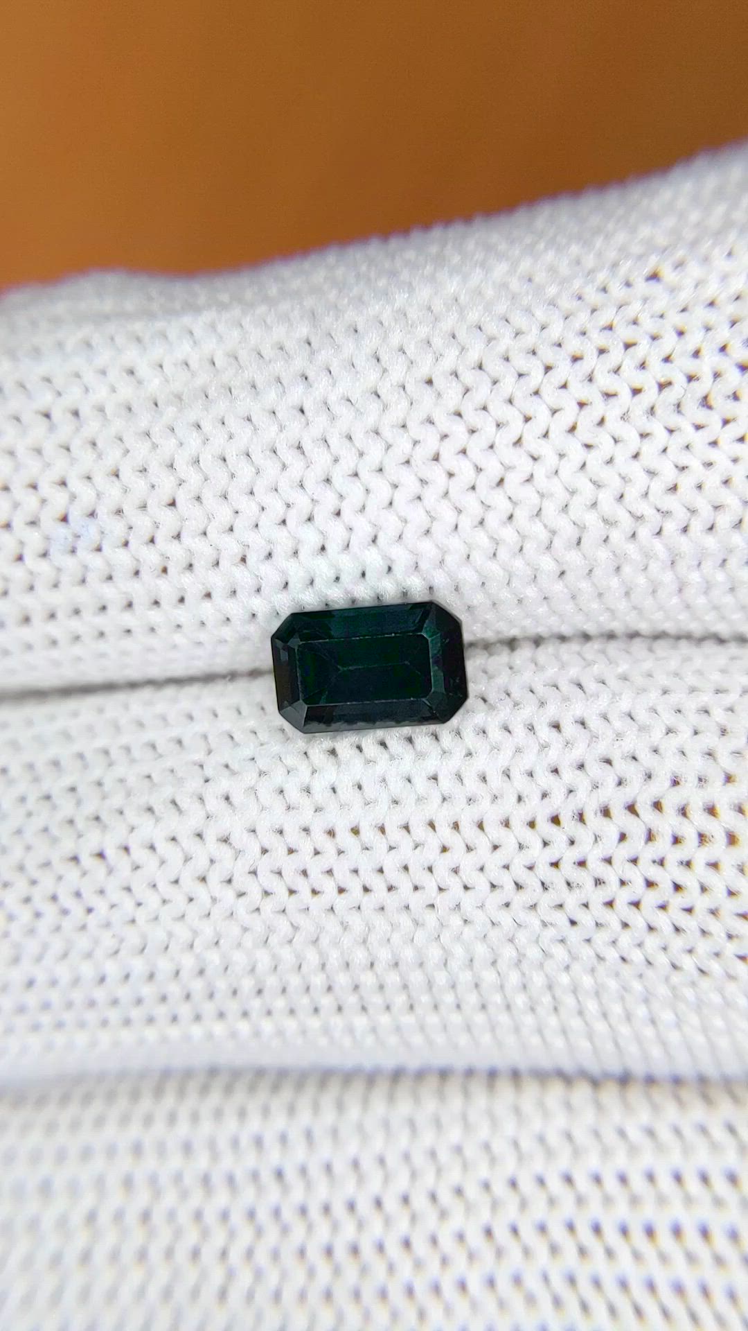 1.45 Ct. Bluish Green Spinel from Ceylon (Sri Lanka) Size Video