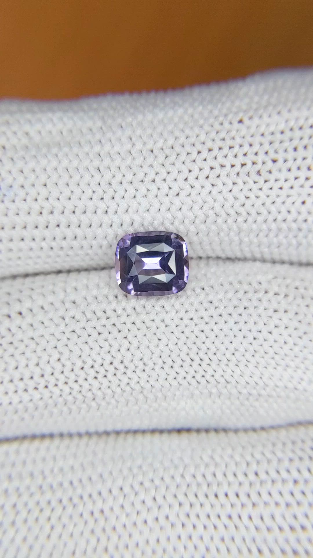 1.47 Ct. Purple Spinel from Ceylon (Sri Lanka) Size Video