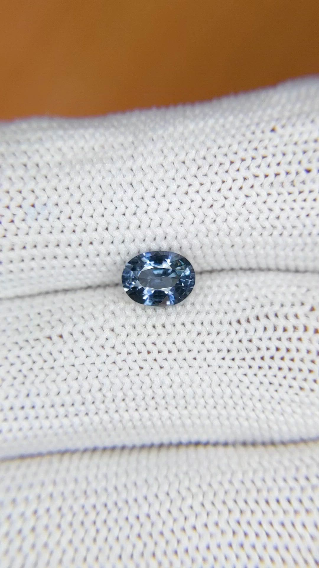 0.94 Ct. Blue Spinel from Ceylon (Sri Lanka) Size Video