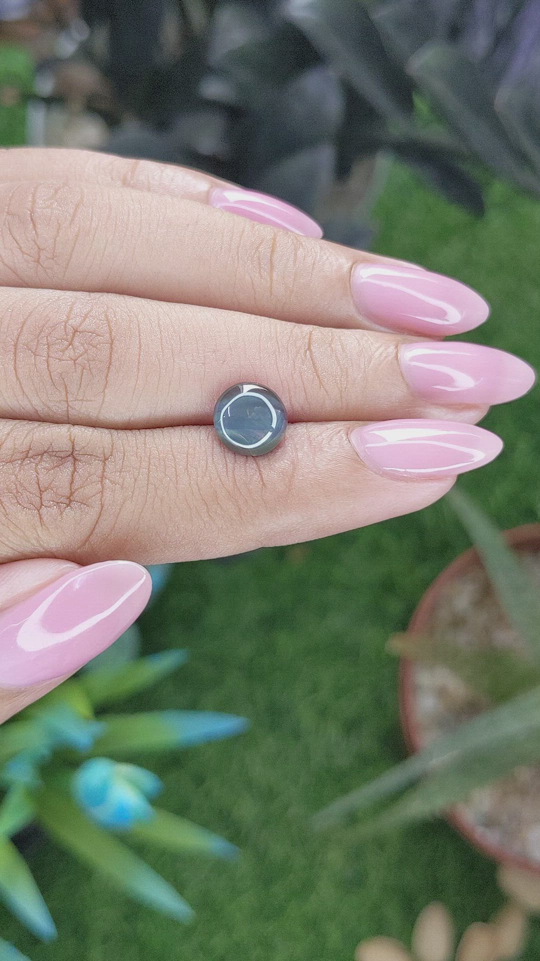 2.05 Ct. Cabochon Alexandrite from Tanzania Size Video