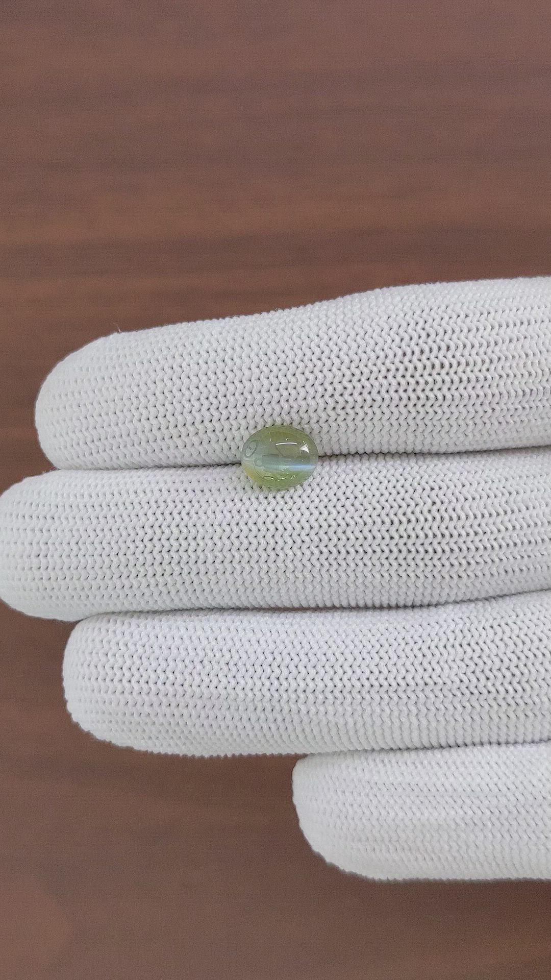 2.11 Ct. Cabochon Alexandrite from Tanzania Size Video
