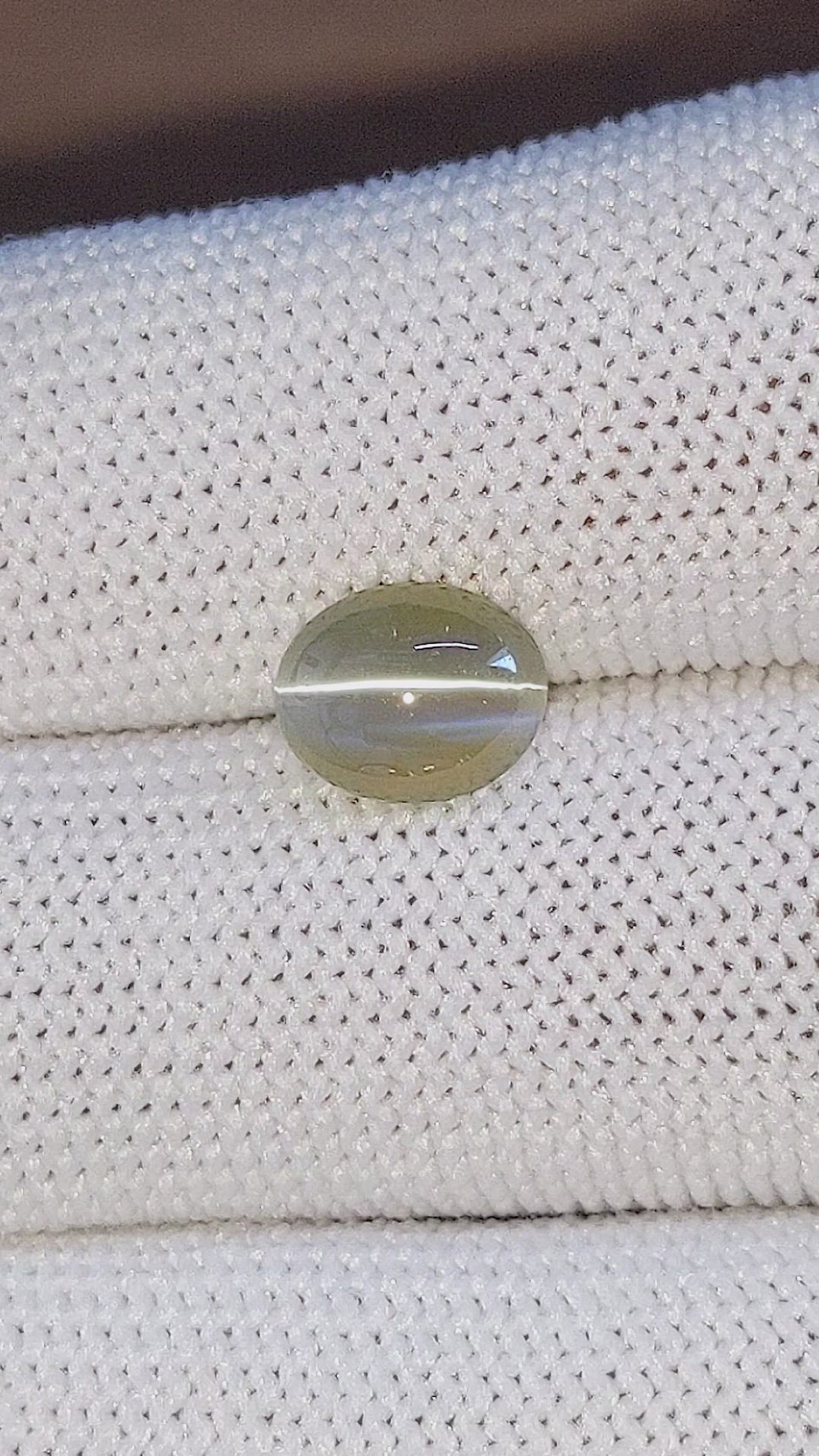 2.11 Ct. Cabochon Alexandrite from Tanzania Size Video