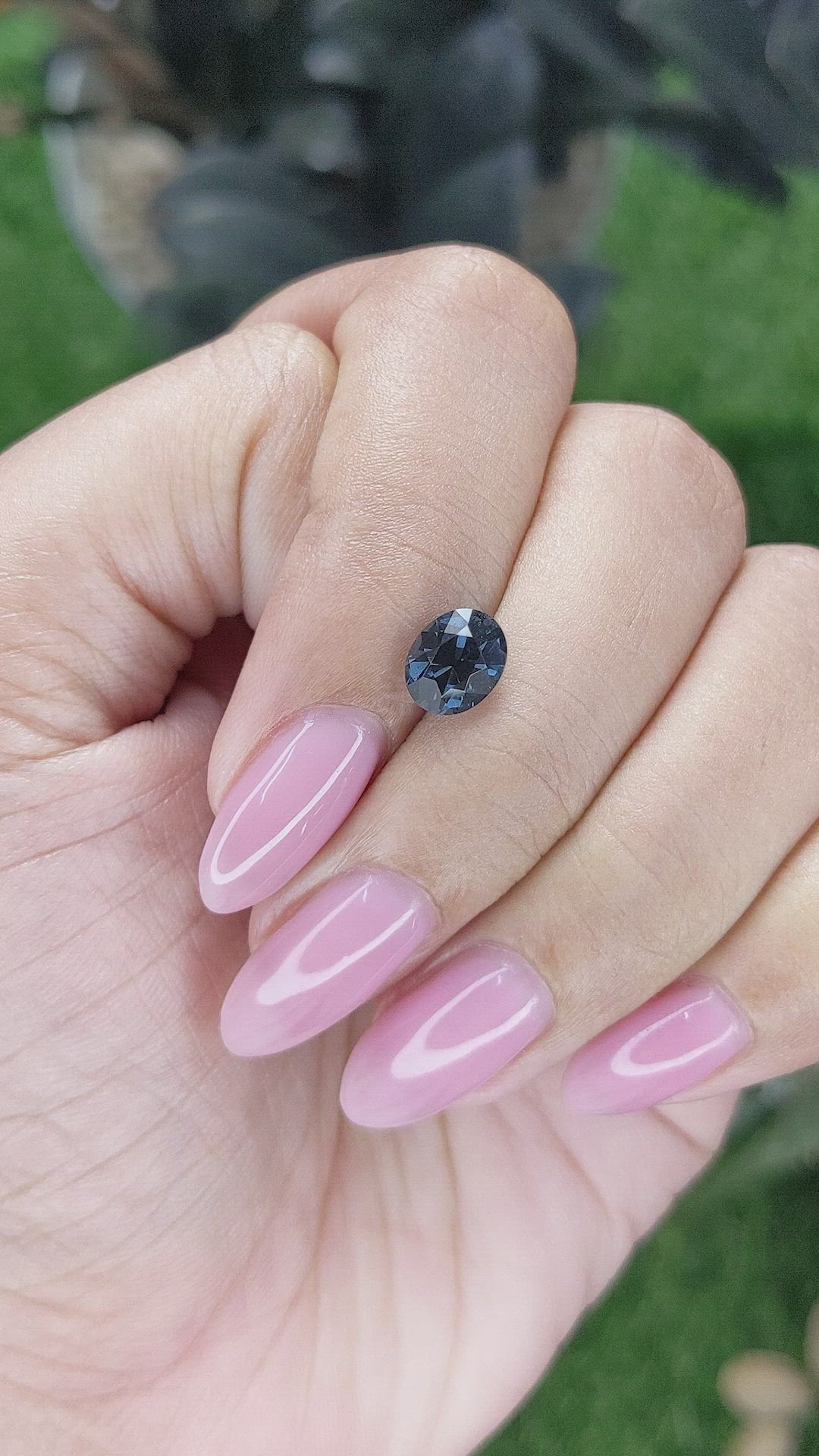 1.52 Ct. Blue Spinel from Tanzania Size Video