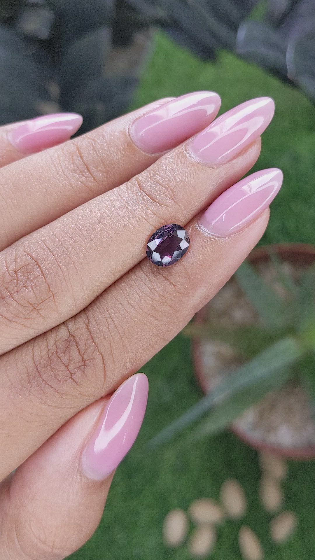 1.60 Ct. Color Change Garnet from Tanzania Size Video