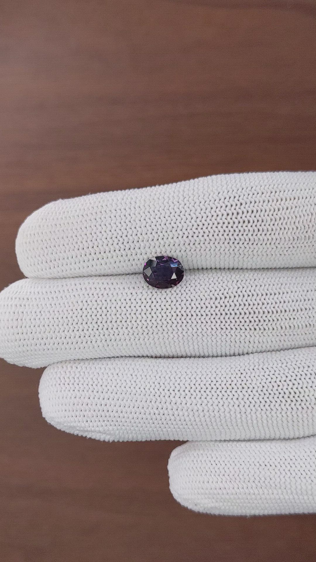 1.60 Ct. Color Change Garnet from Tanzania Size Video